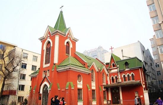 哈尔滨市尼埃拉依教堂（哈尔滨基督教堂）
